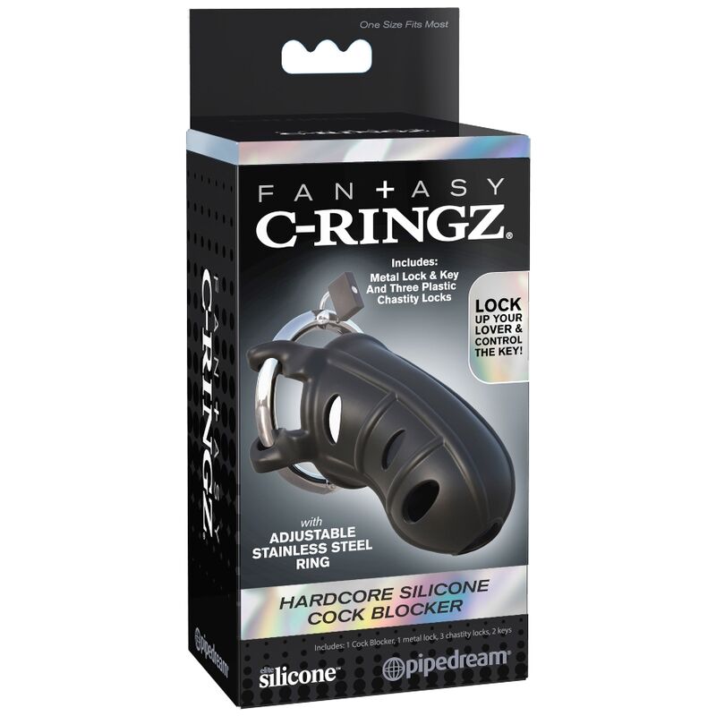 FANTASY C-RINGZ - EXTREME SILICONE COCK CAGE