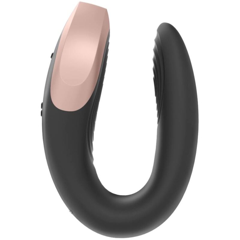 SATISFYER - APP DOUBLE LOVE COUPLES VIBRATOR LUXURY BLACK