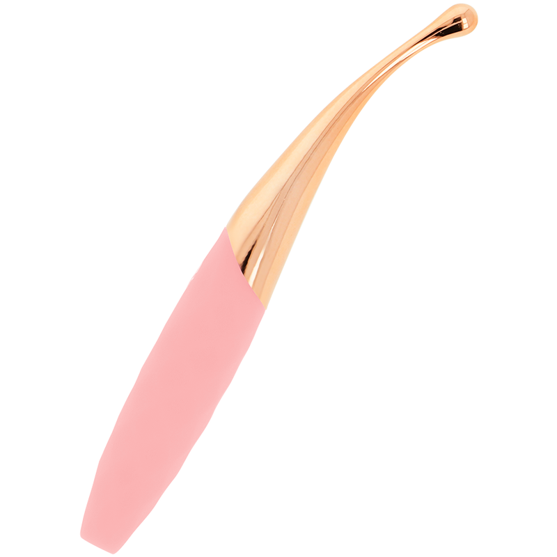 OHMAMA - RECHARGEABLE CLITORIS STIMULATOR 36 MODES PINK-PINKGOLD