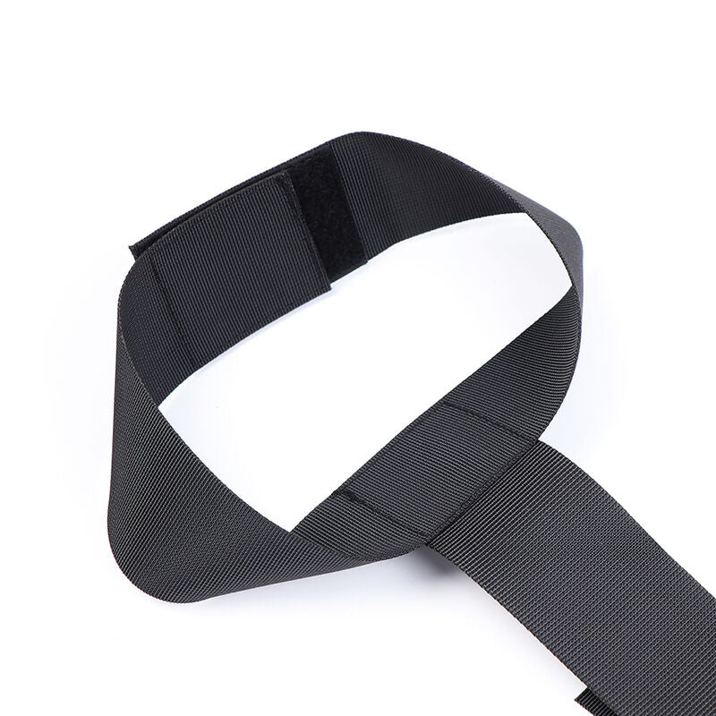 OHMAMA FETISH - NYLON WRIST HANDCUFFS AND COLLAR