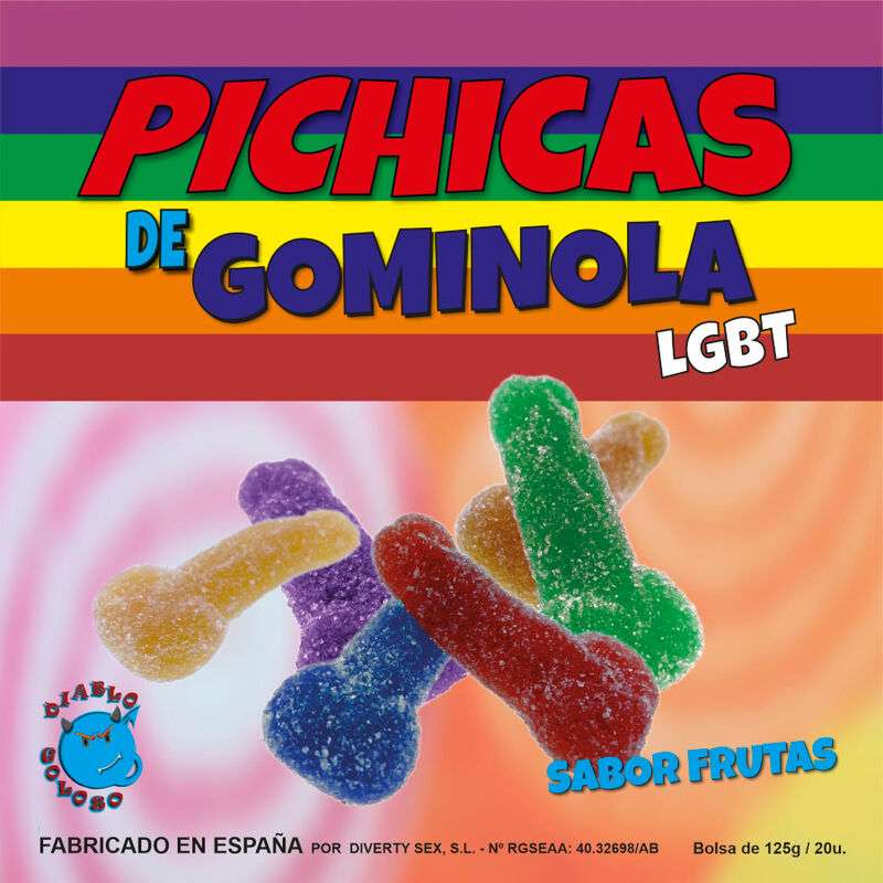 PRIDE - LGBT FRUITS WITH SUGAR Gummy Chips