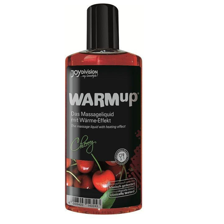 JOYDIVISION WARMUP - CHERRY WARMING EFFECT MASSAGE OIL 150ML