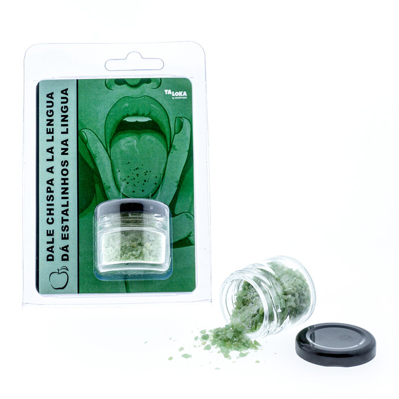 TALOKA - ADD A SPARK TO YOUR TONGUE! MAGIC KISSES GREEN APPLE