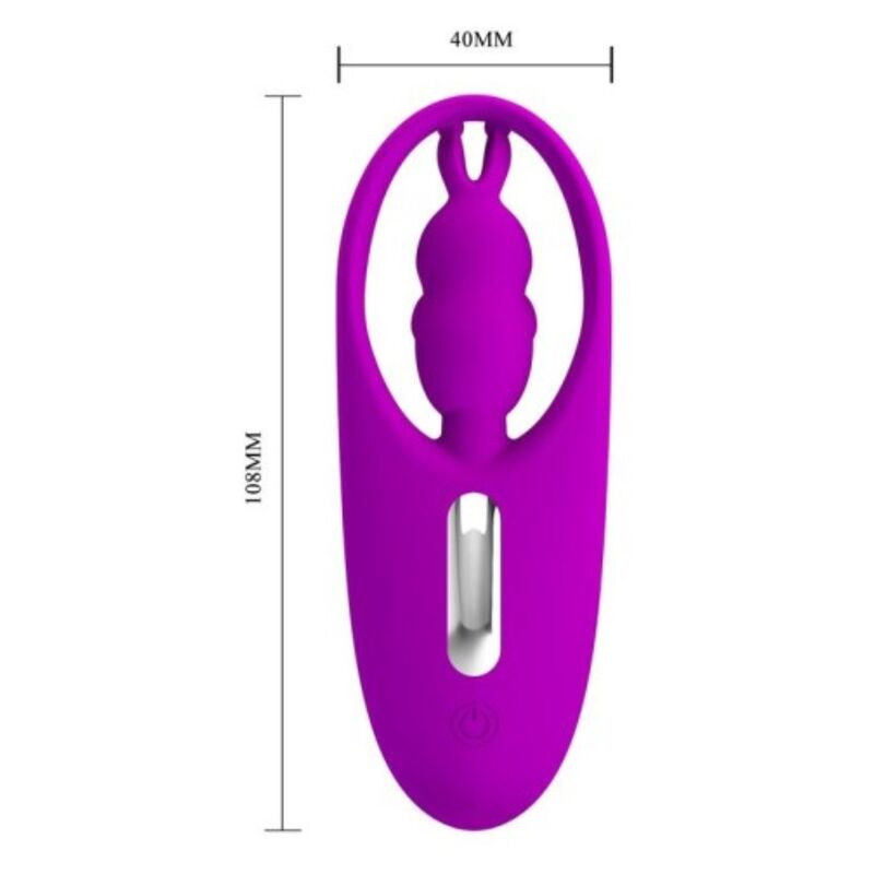 PRETTY LOVE - WILD RABBIT PANTY STIMULATOR WITH REMOTE CONTROL IN LILAC