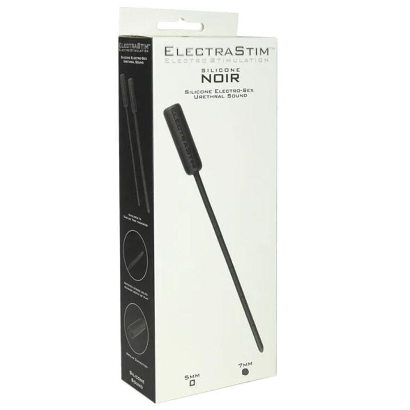 ELECTRASTIM - Flexible silicone urethral dilator, 7 mm