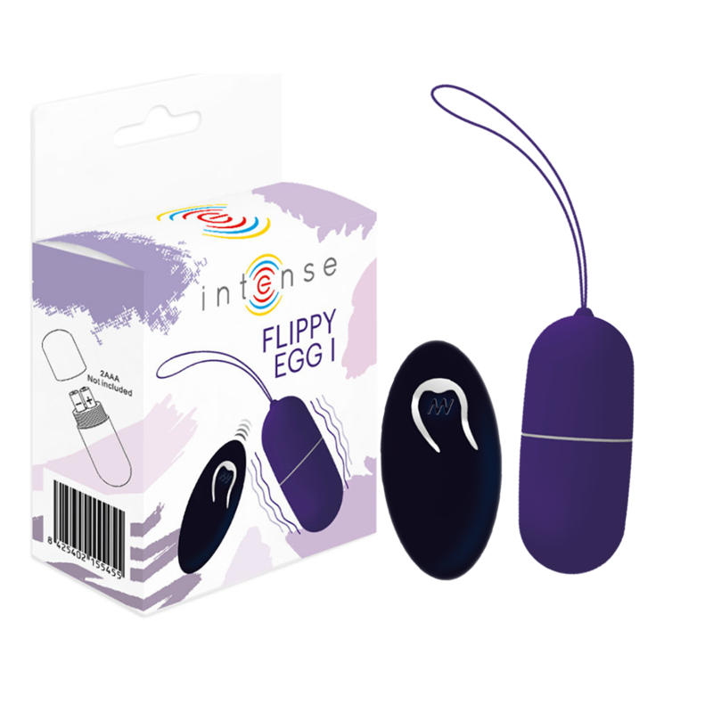 INTENSE - FLIPPY I REMOTE CONTROLLED EGG PURPLE