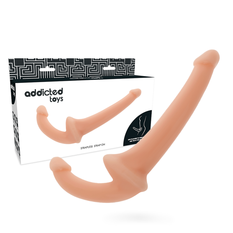 ADDICTED TOYS - NATURALLY SUPPORTLESS HARNESS DILDO