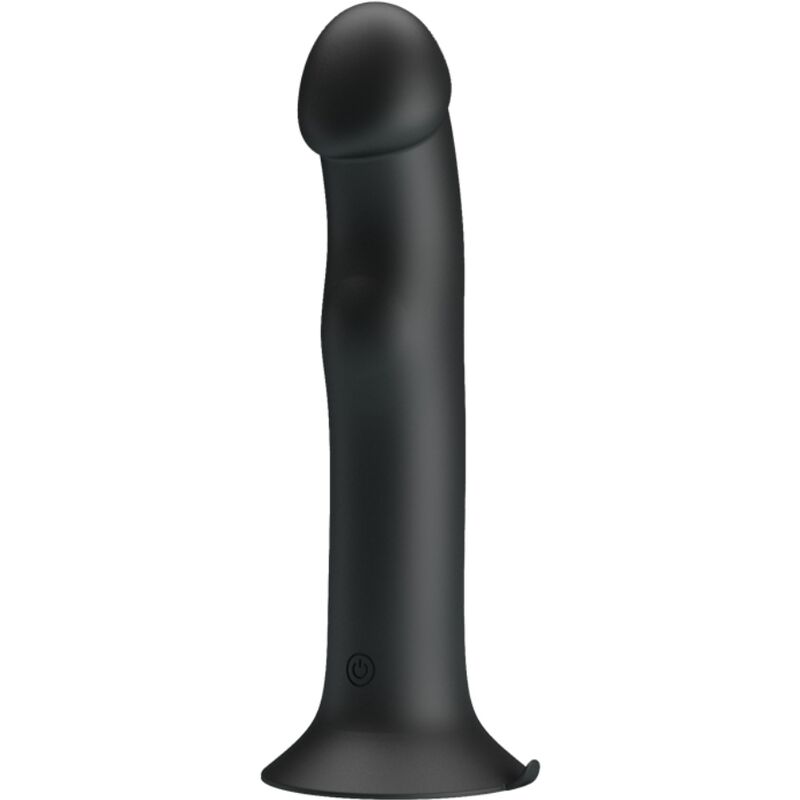 PRETTY LOVE - MURRAY BLACK CLITORIS VIBRATOR AND SUCKER