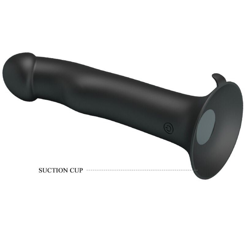 PRETTY LOVE - MURRAY BLACK CLITORIS VIBRATOR AND SUCKER