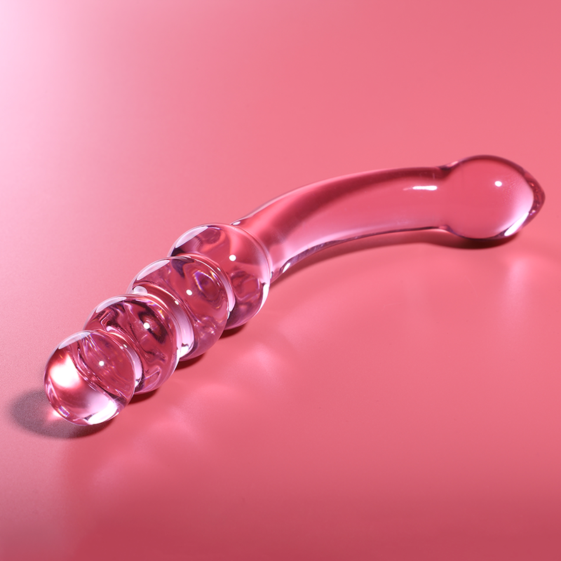 NEBULA SERIES BY IBIZA - MODELO 14 DILDO CRISTAL TRANSPARENTE 18.5 CM -O- 3 CM