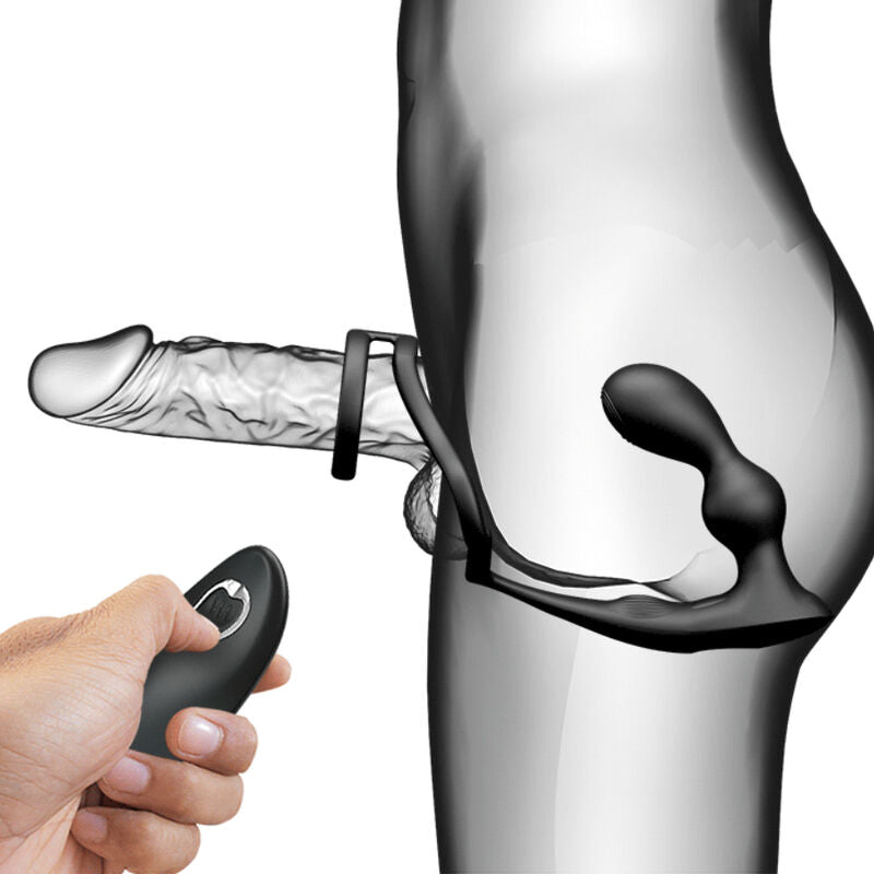PRETTY LOVE - MARSHALL PENIS RING + VIBRATING ANAL PLUG & REMOTE CONTROL