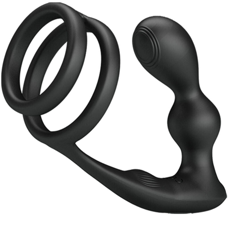 PRETTY LOVE - MARSHALL PENIS RING + VIBRATING ANAL PLUG & REMOTE CONTROL