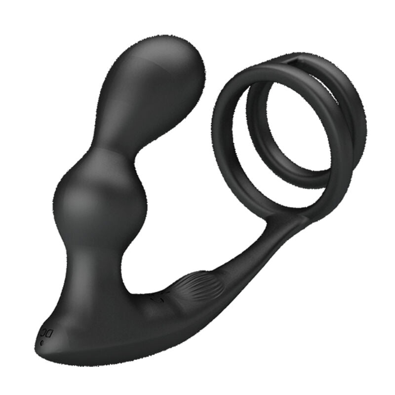 PRETTY LOVE - MARSHALL PENIS RING + VIBRATING ANAL PLUG & REMOTE CONTROL