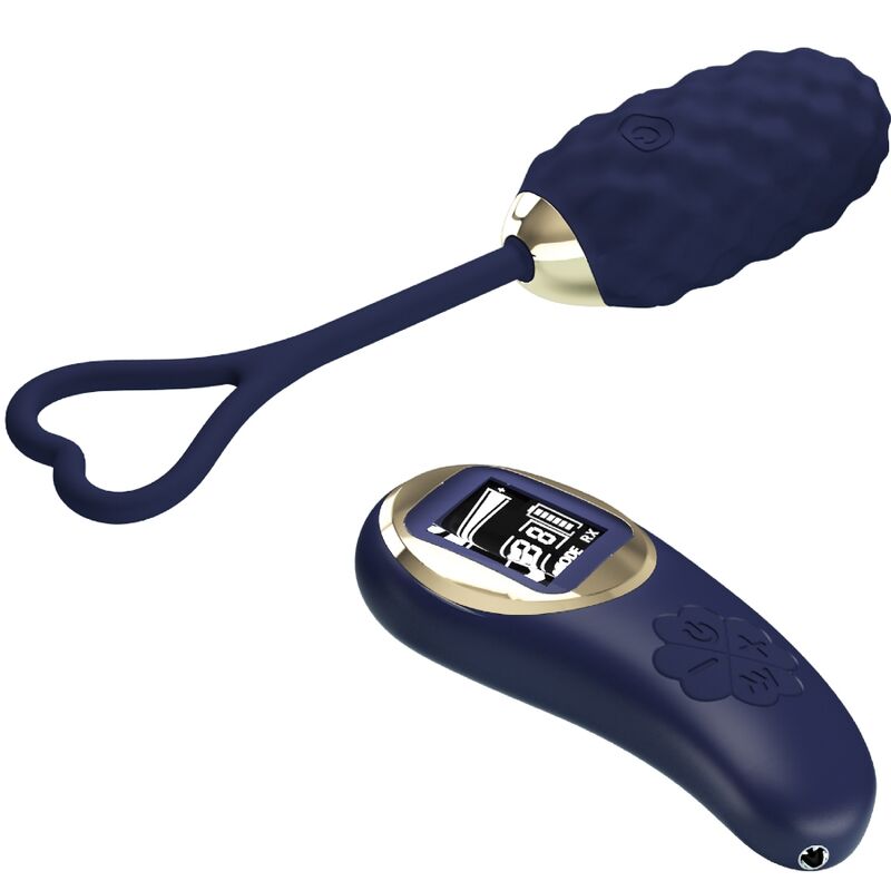 PRETTY LOVE - VIVIAN VIBRATING EGG REMOTE CONTROL BLUE