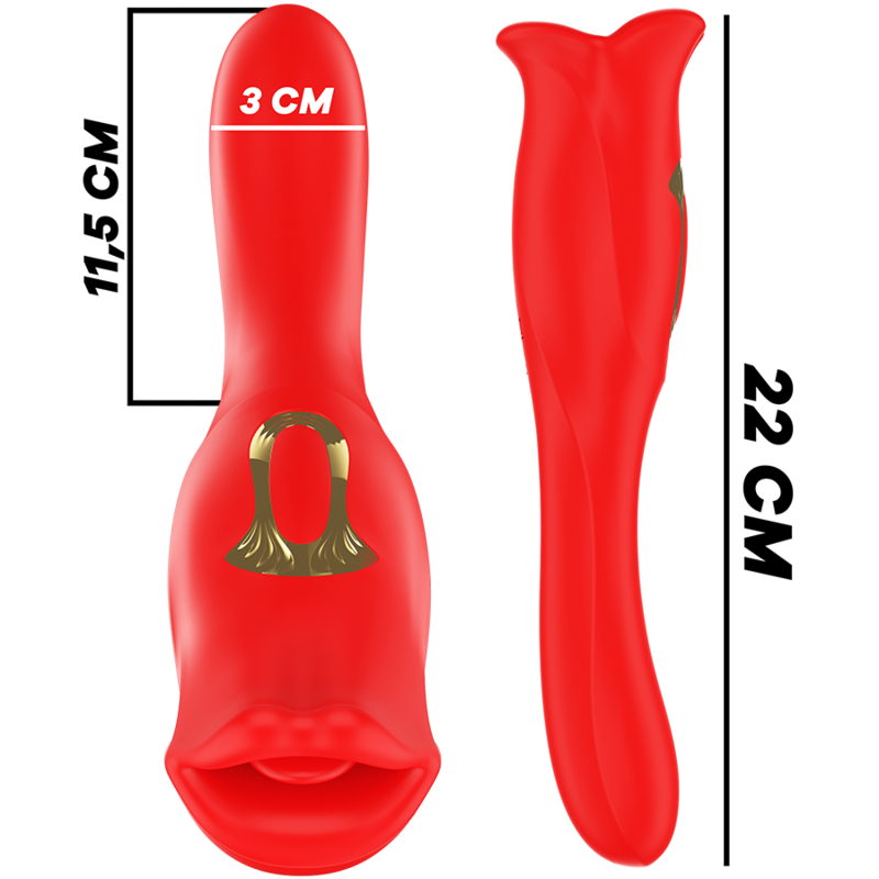 MIA - SIENA DUO TRIPLE PLEASURE KISS-LICK-VIBE