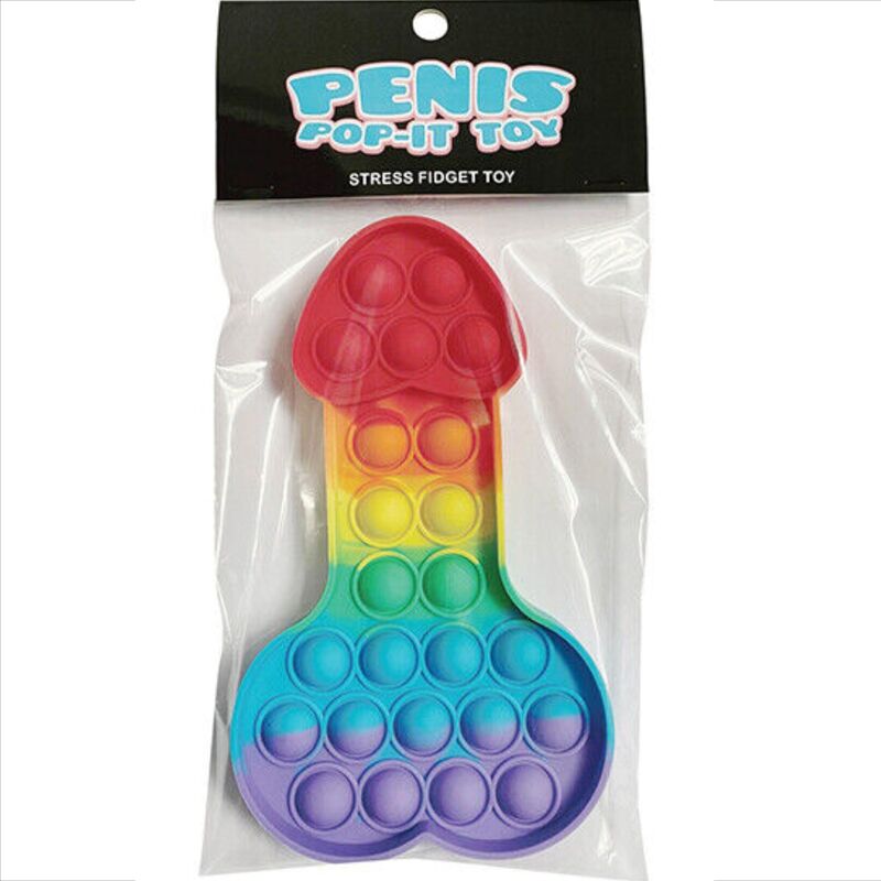 KHEPER GAMES - MULTICOLOR PENIS POP-IT ANTI-STRESS TOY