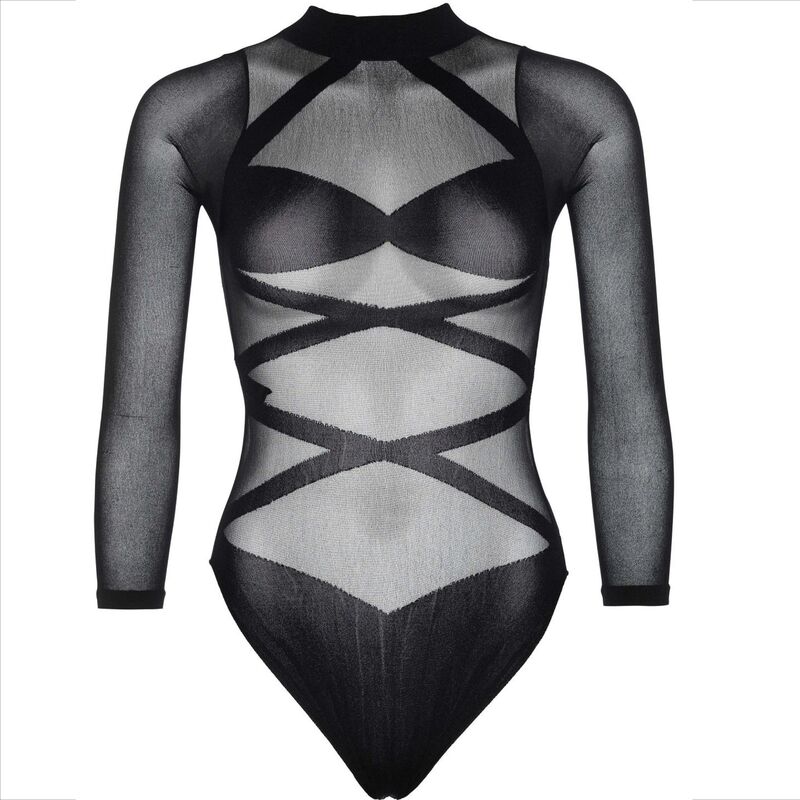 LEG AVENUE - 2-PIECE BODYSUIT + TIGHTS SET