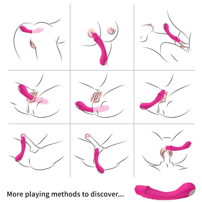 ARMONY - VIBRATING DILDO G-SPOT SILICONE VIOLET