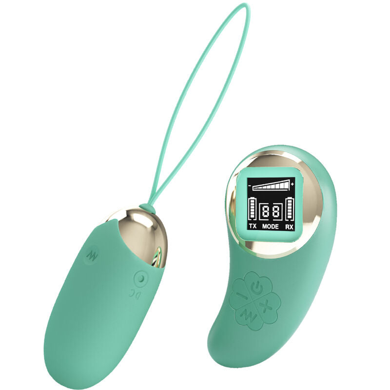 PRETTY LOVE - MINA GREEN REMOTE CONTROL VIBRATING EGG