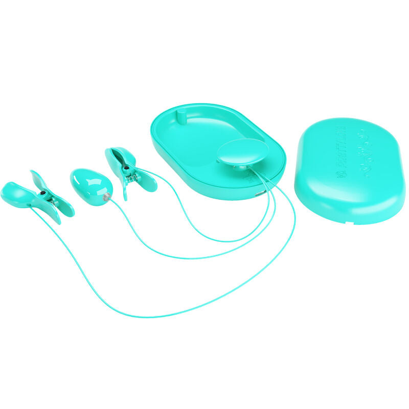 PRETTY LOVE - SURPRISE BOX BLUE ELECTRO-STIMULATION CLIPS
