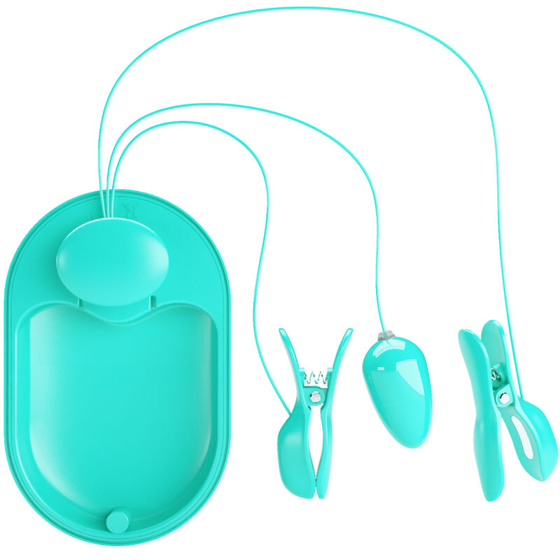 PRETTY LOVE - SURPRISE BOX BLUE ELECTRO-STIMULATION CLIPS