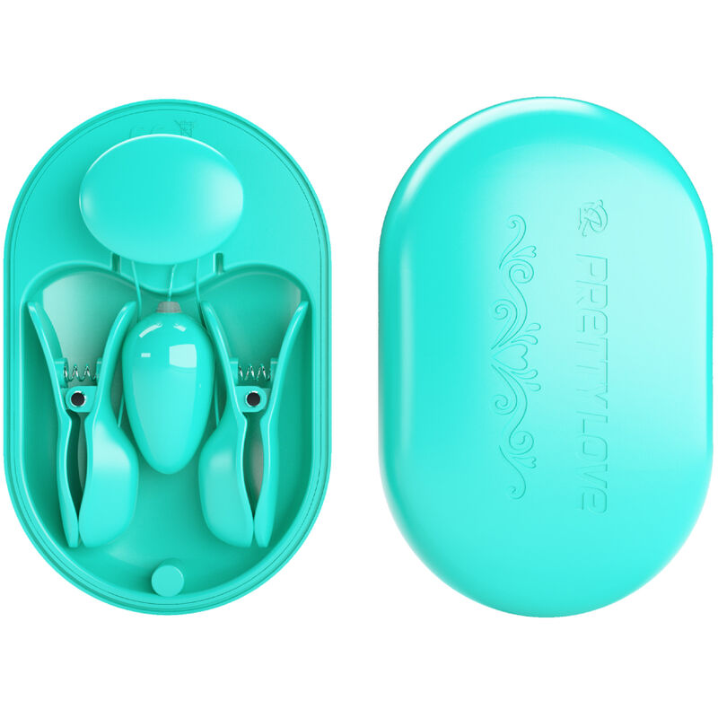 PRETTY LOVE - SURPRISE BOX BLUE ELECTRO-STIMULATION CLIPS