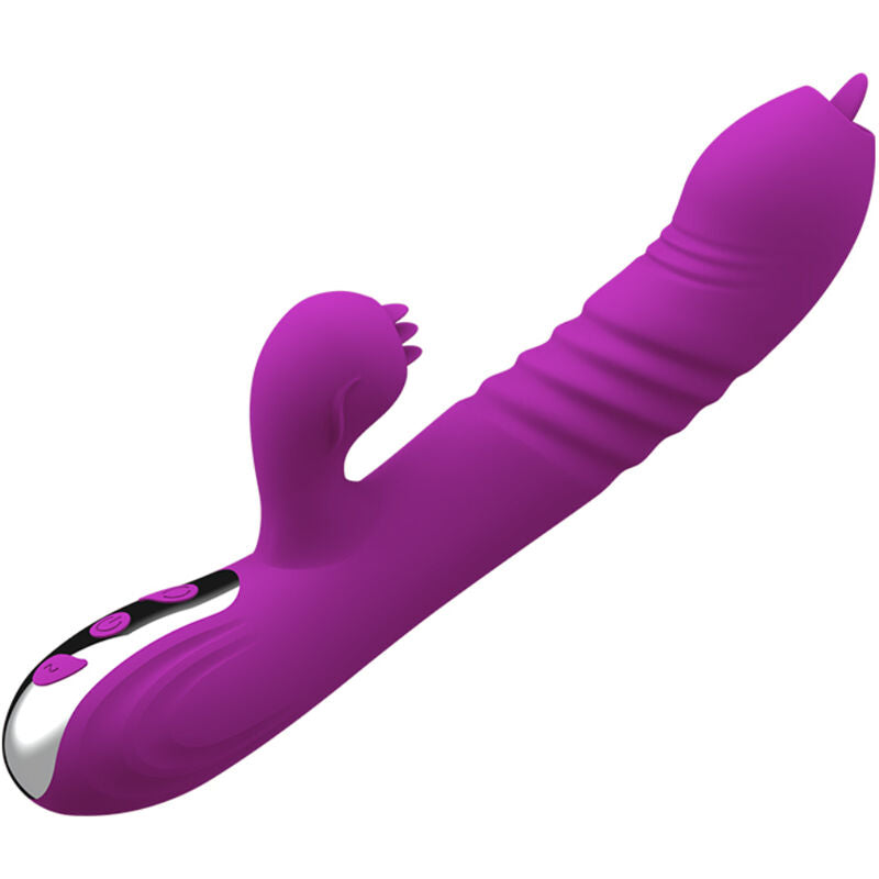 ARMONY - FAIRY MULTIFUNCTIONAL DOUBLE TONGUE VIBRATOR WITH VIOLET HEAT EFFECT