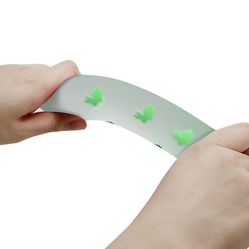 PRETTY LOVE - MAGICAL NIGHTFALL GREEN LIGHT-UP NON-VIBRATING DILDO