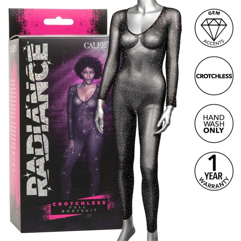 CALEXOTICS - RADIANCE CROTCHLESS ONE-SIDED BODYSUIT