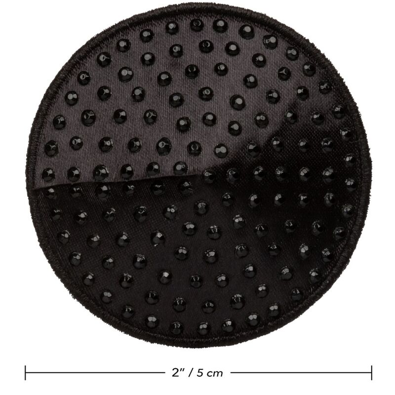 CALEXOTICS - RADIANCE JEWEL NIPPLE COVERS ROUND SHAPE