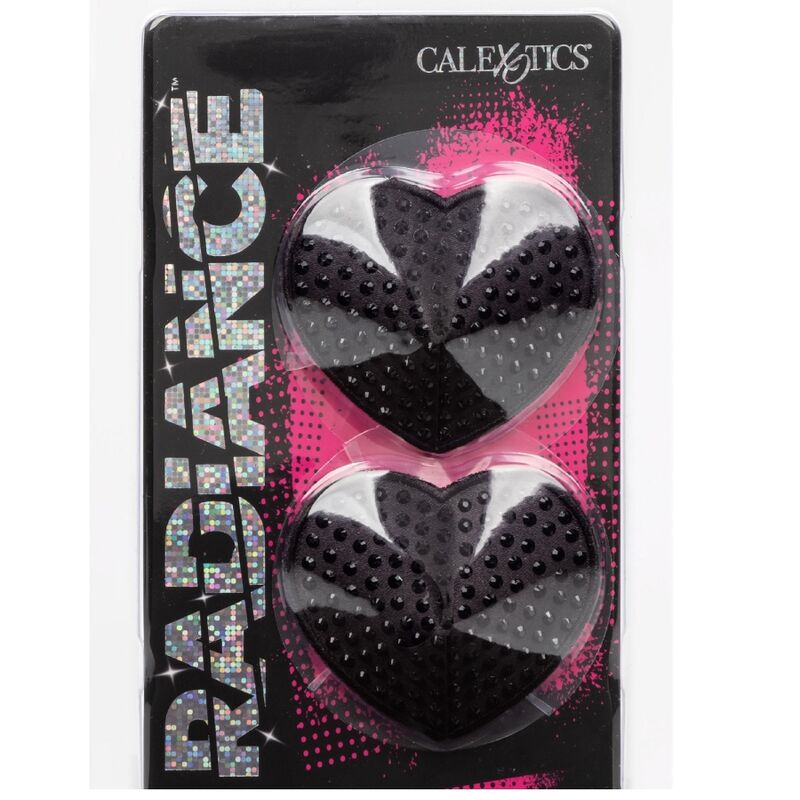 CALEXOTICS - RADIANCE HEART-SHAPED JEWEL NIPPLE COVERS