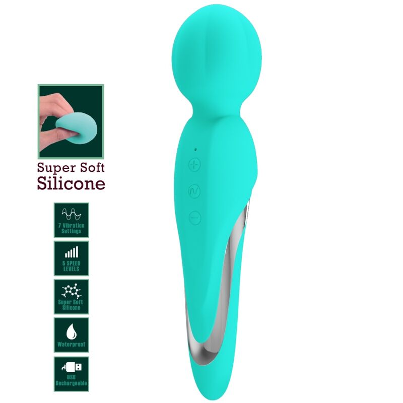 PRETTY LOVE - WALTER WATER GREEN WAND VIBRATOR