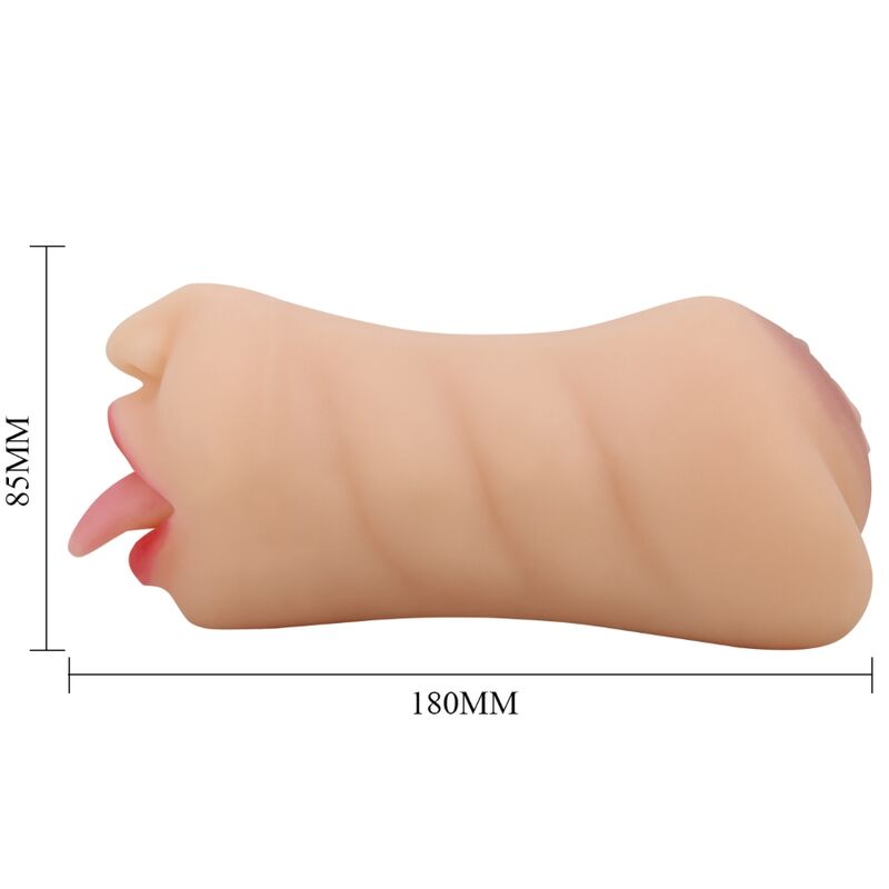 CRAZY BULL - SARAH DOUBLE ENTRY VAGINA-SHAPED MASTUBATOR