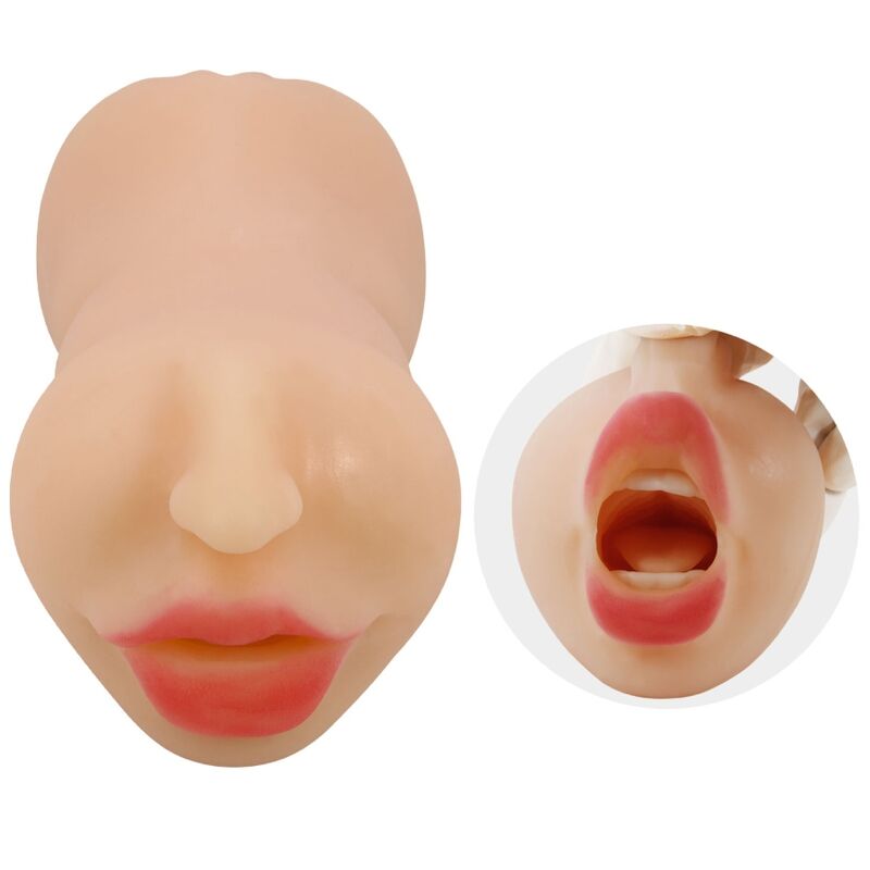 CRAZY BULL - ZOEY DOUBLE ENTRY VAGINA-SHAPED MASTUBATOR
