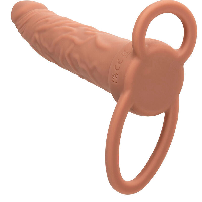 CALEXOTICS - PERFORMANCE MAXX DOUBLE RECHARGEABLE PENETRATOR FOR DARK SKIN