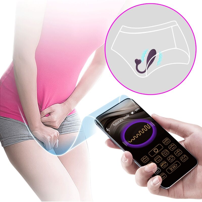 PRETTY LOVE - FISHERMAN APP-CONTROLLED LILAC VIBRATING EGG