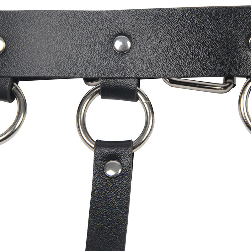 SUBBLIME - CHEST HARNESS LARGE RING CHAINS ONE SIZE