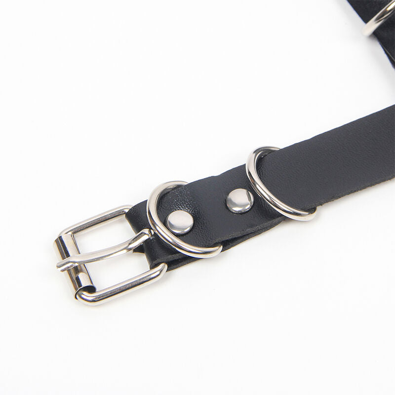 SUBBLIME - CHAIN DETAIL HARNESS BRA ONE SIZE