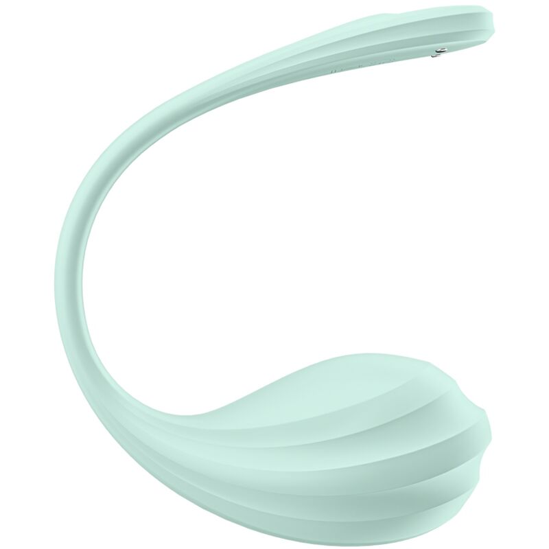 SATISFYER - SMOOTH PETAL G-SPOT STIMULATOR AQUA GREEN FREE APP