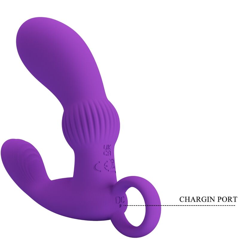 PRETTY LOVE - CAYLA LILAC VIBRATING ANAL MASSAGER