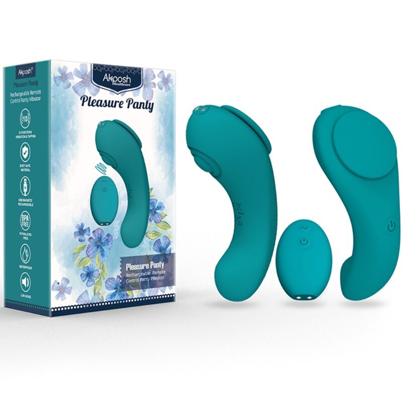 ARMONY - PLEASURE PANTY VIBRATOR REMOTE CONTROL 3 SPEED GREEN