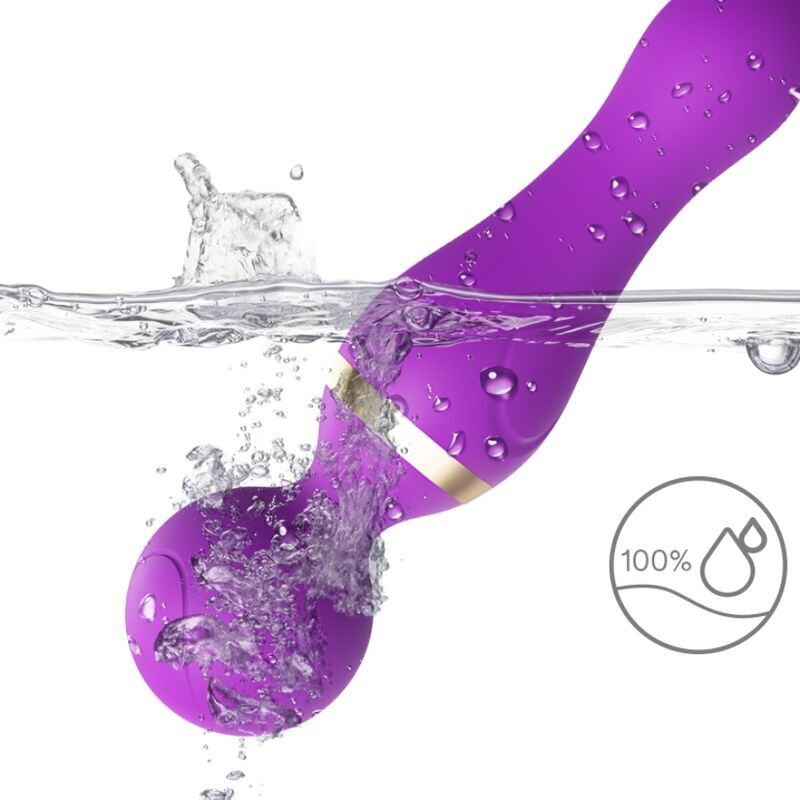 ARMONY - FREEZA MASSAGER & VIBRATOR FLEXIBLE HEAD VIOLET