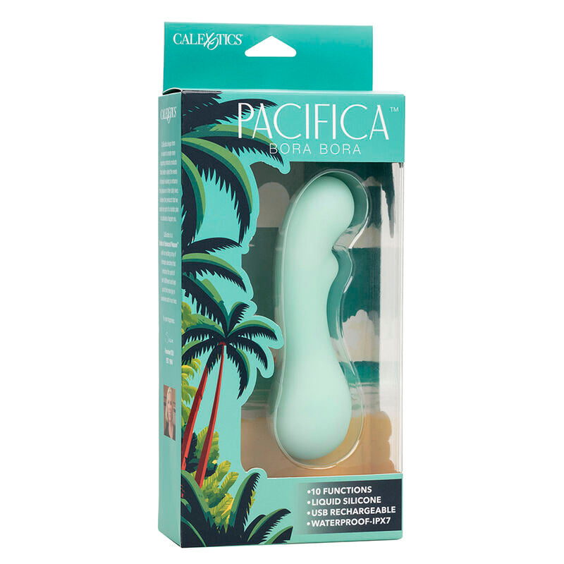 CALEXOTICS - PACIFICA BORA BORA G-SPOT STIMULATOR 10 AQUA VIBRATIONS