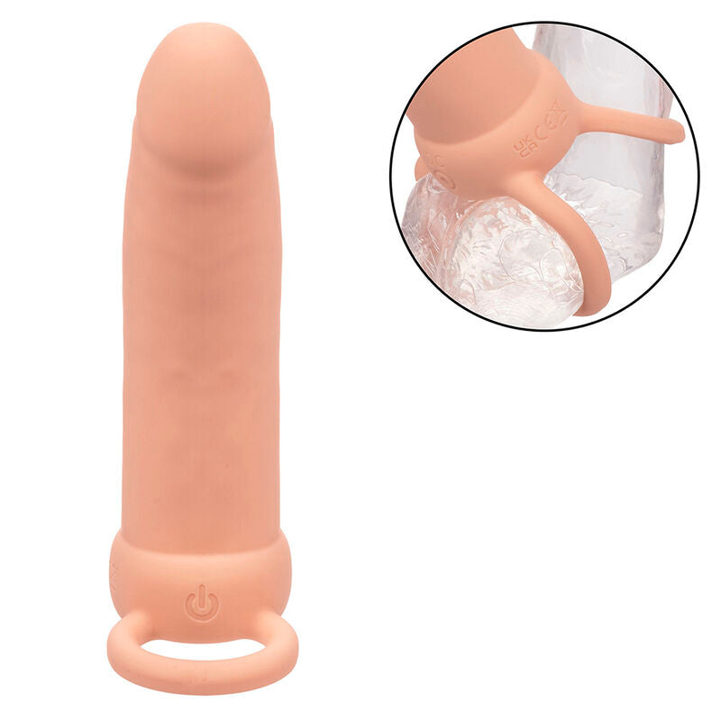 CALEXOTICS - MAXX DOUBLE THICK PENETRATOR 10 VIBRATIONS NATURAL