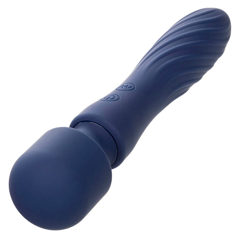 CALEXOTICS - CHARISMA MYSTIQUE DUAL MOTOR MASSAGER 12 FUNCTIONS 21.5 CM X 4.5 CM PURPLE