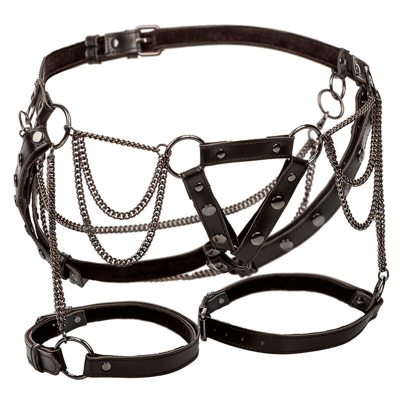 CALEXOTICS - EUPHORIA PREMIUM CHAIN THIGH HARNESS PLUS SIZE