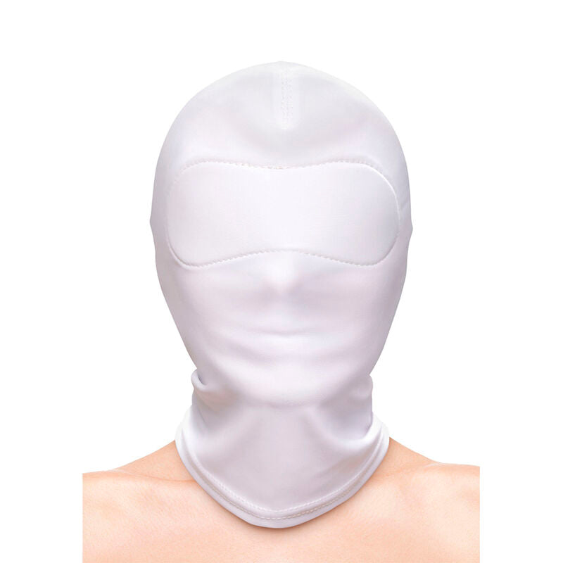 NS NOVELTIES - FETISH & FASHION WHITE NYLON FULL BALACLAVA