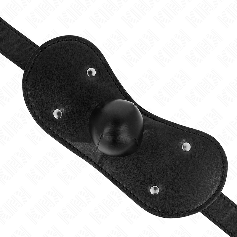 KINK - MOUTH MASK BALL GAG WITH ADJUSTABLE LOCK 42-60 CM
