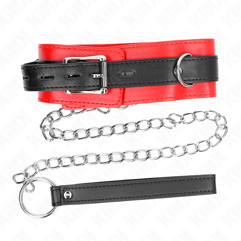 KINK - NECKLACE WITH STRAP 65 CM RED 54 X 4.5 CM