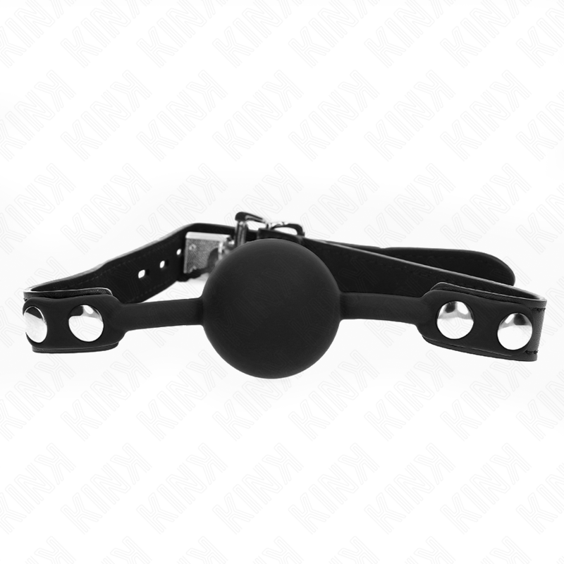 KINK - 4 CM SILICONE BALL GAG MODEL 1 WITH LOCK 60 x 2 CM